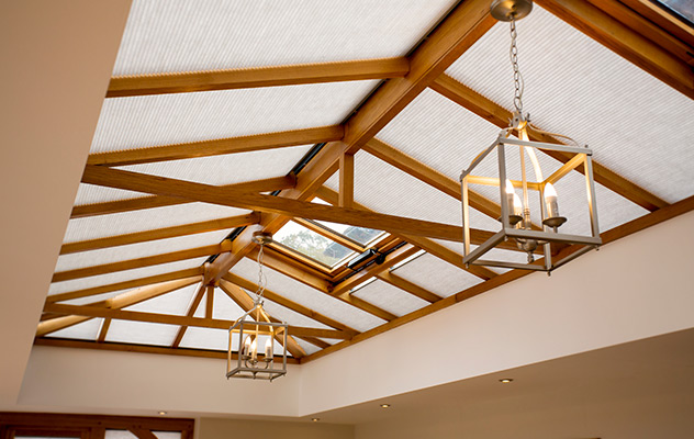 Transforming a Timber Orangery with Duette Orangery Blinds