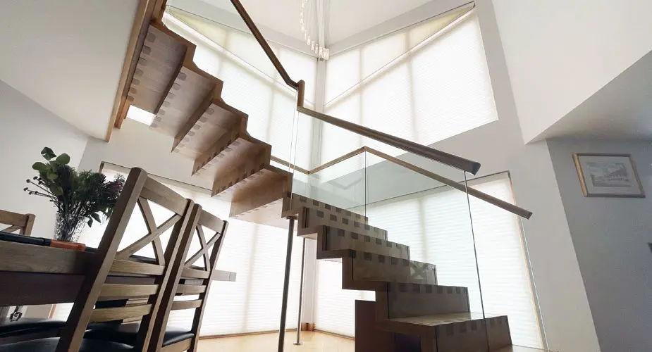 Triangular Apex Window Blinds in Warwickshire