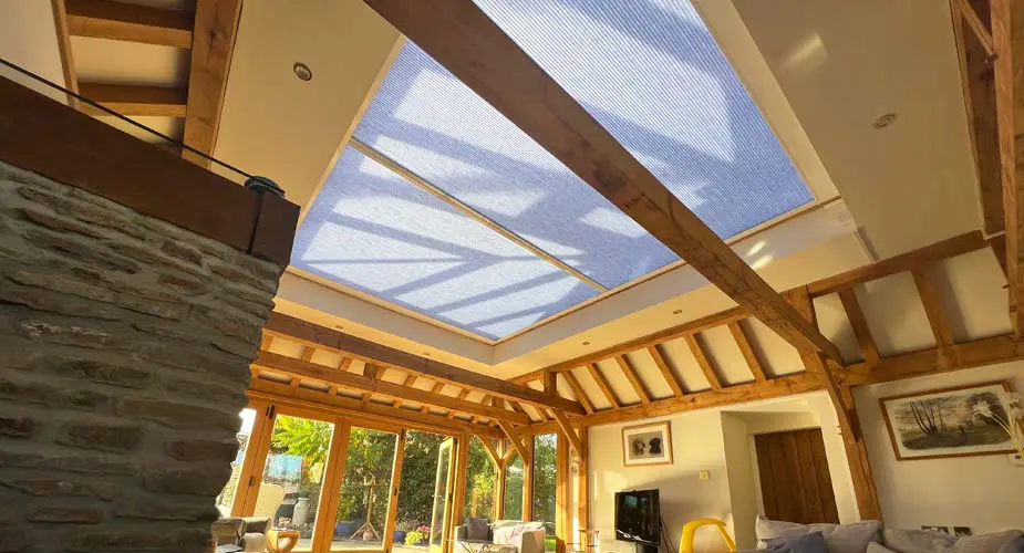What are the best blinds for orangery roofs and windows?