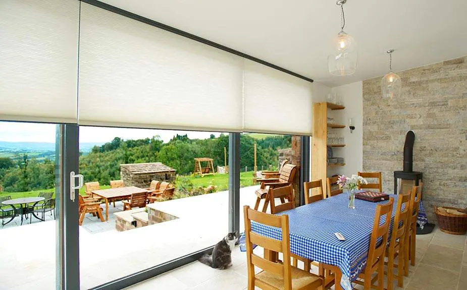 Adding Duette® Blinds to a Glass Extension