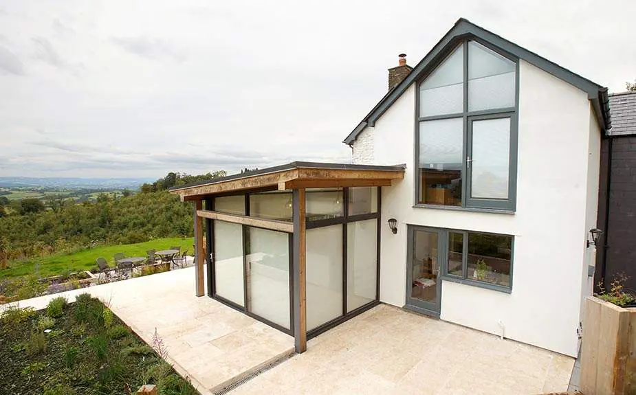 Adding Duette® Blinds to a Glass Extension