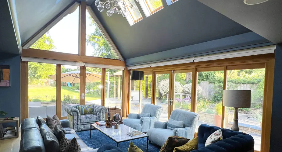 Large Blinds for Windows of Any Shape