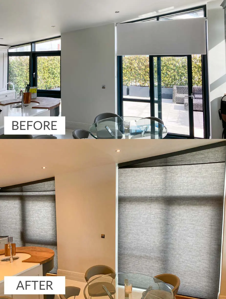 Bespoke Blinds for Triangle Window Shapes