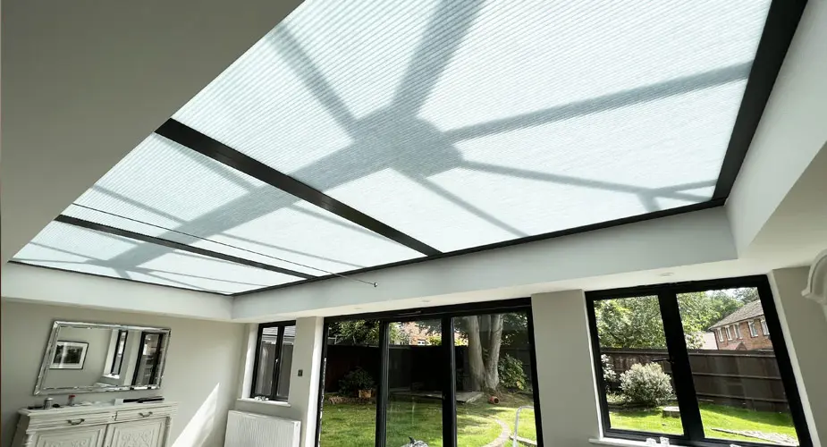 Large Blinds for Windows of Any Shape