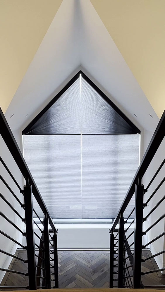 Motorised Gable Blinds