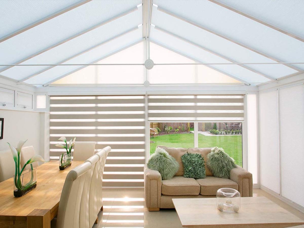 Gable End Conservatory Blinds