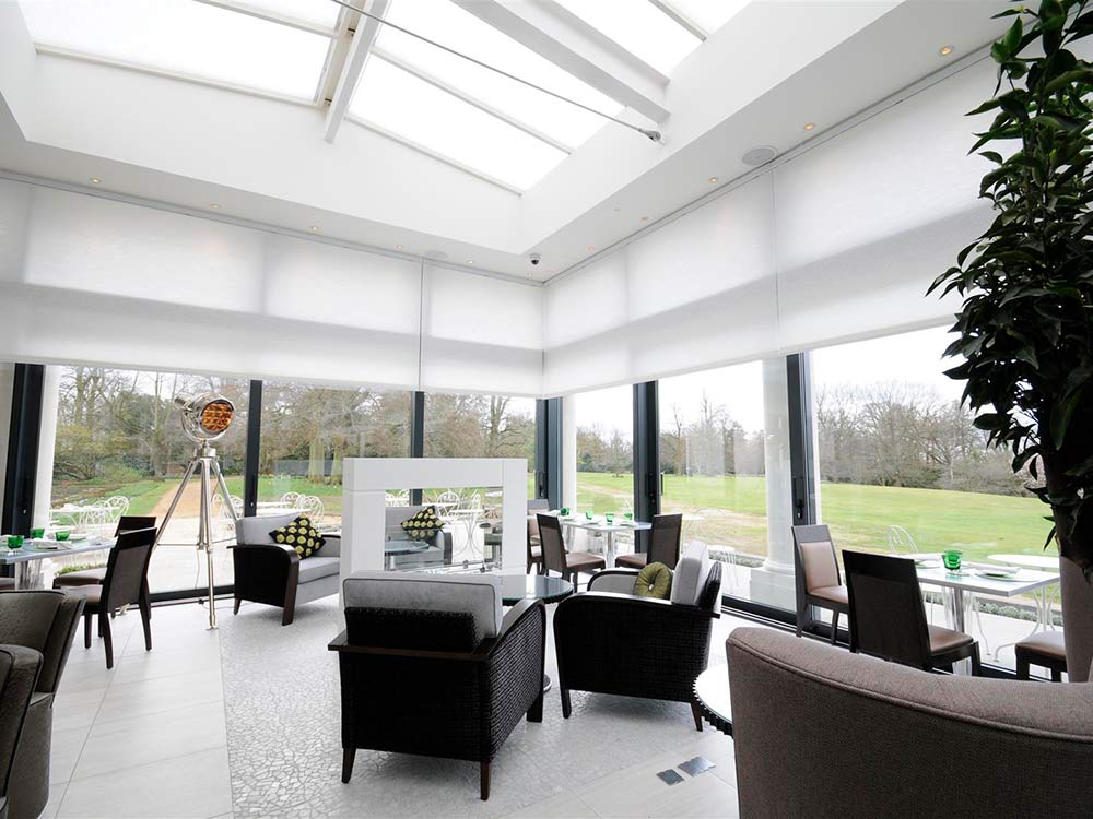 Large Custom Duette Blinds