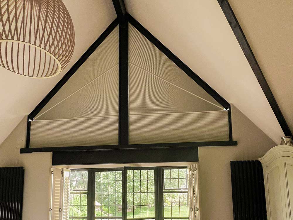 Large Duette® Gable Blind