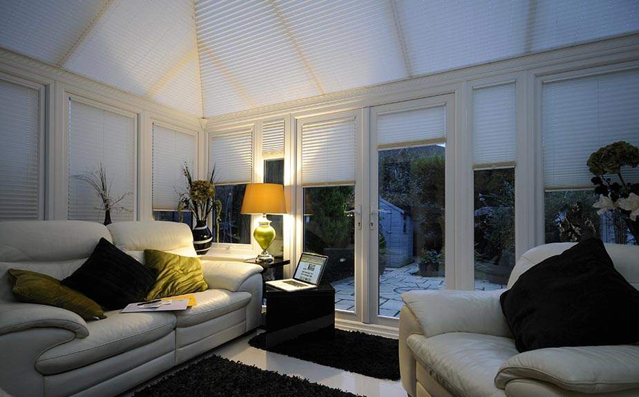 Pleated Blinds for Conservatories