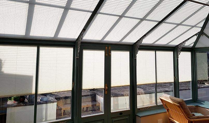 Pleated Roof Blinds