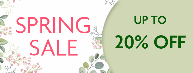 Spring Sale banner home page 2